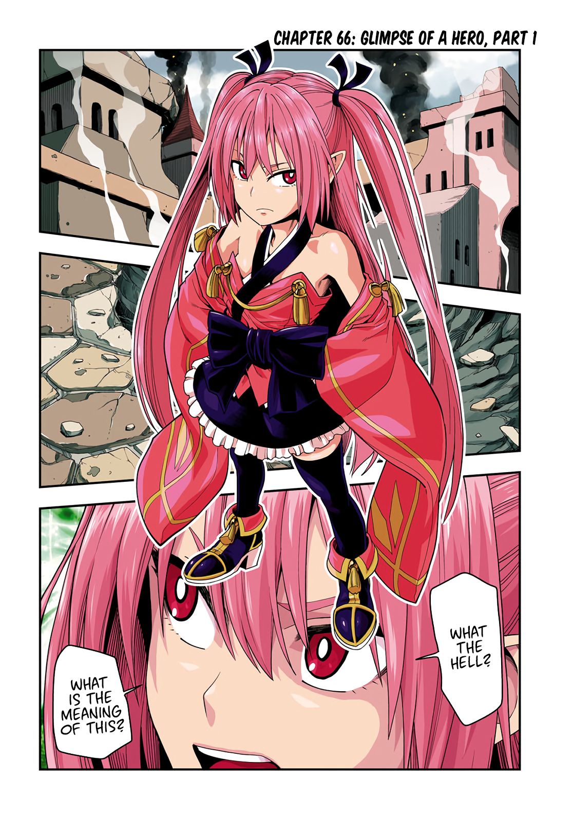 Konjiki no Word Master – Yuusha Yonin ni Makikomareta Unique Cheat chapter 66 page 2