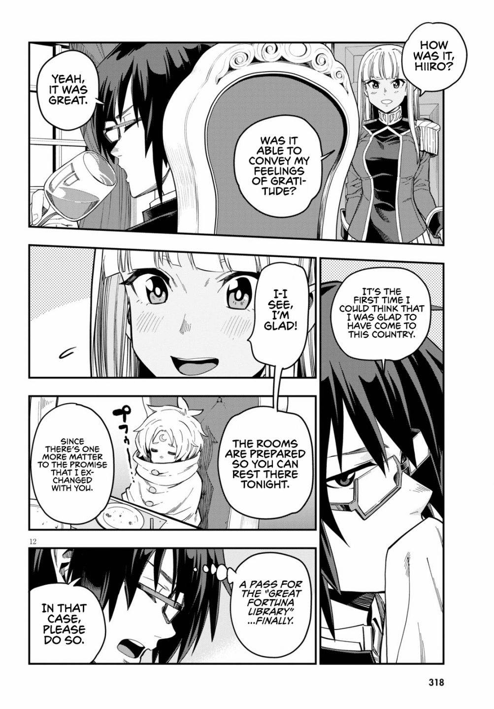 Konjiki no Word Master – Yuusha Yonin ni Makikomareta Unique Cheat chapter 73 page 13