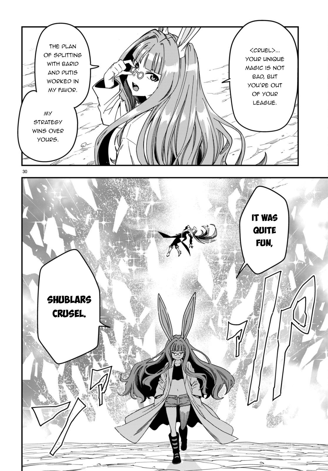 Konjiki no Word Master – Yuusha Yonin ni Makikomareta Unique Cheat chapter 87 page 30