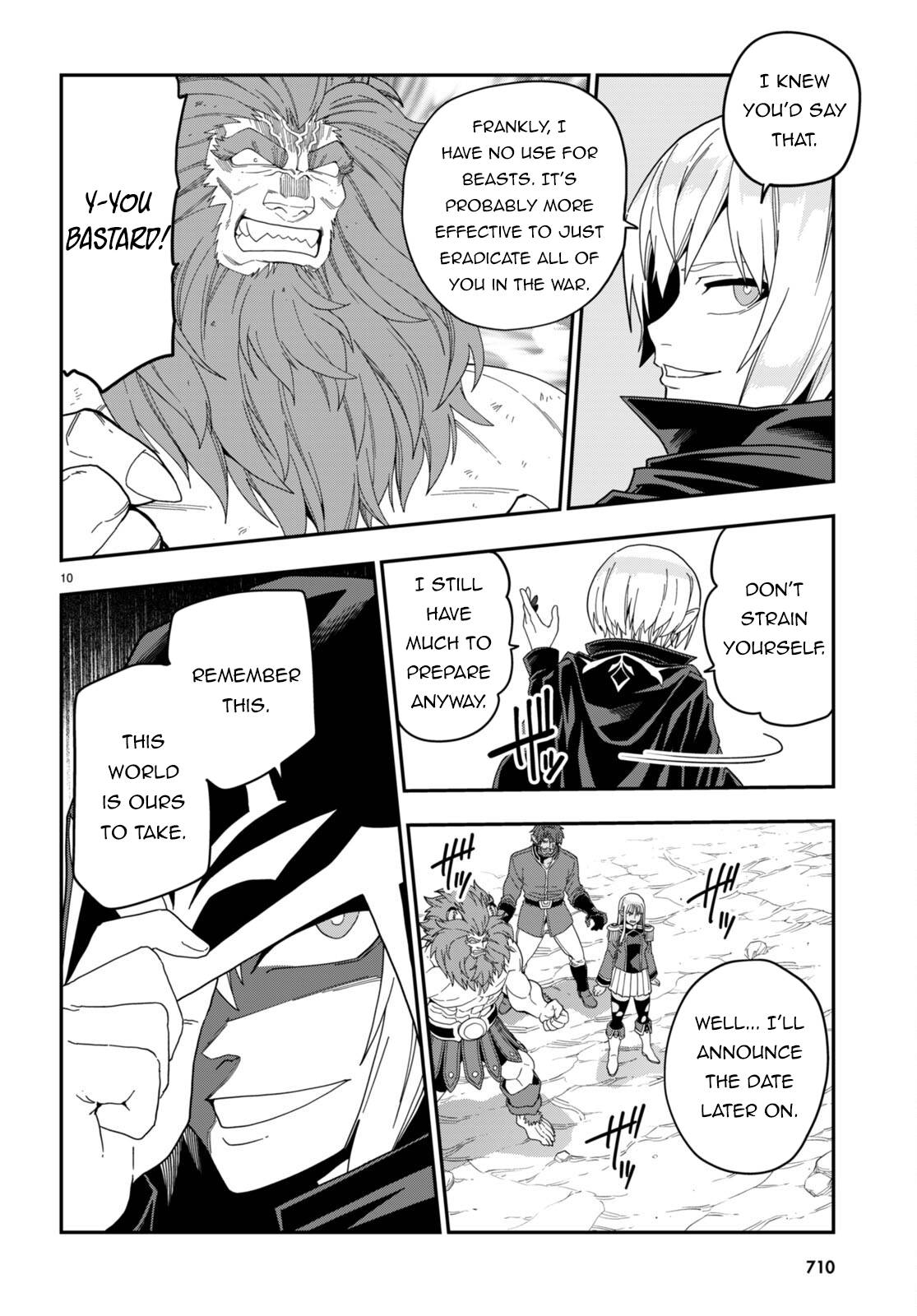 Konjiki no Word Master – Yuusha Yonin ni Makikomareta Unique Cheat chapter 97 page 10