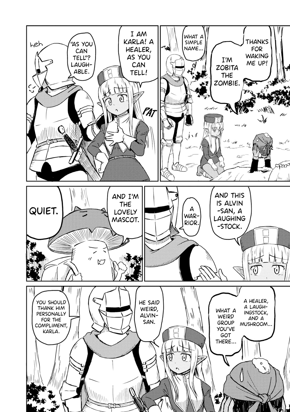 Kono Healer Mendokusai chapter 16 page 5