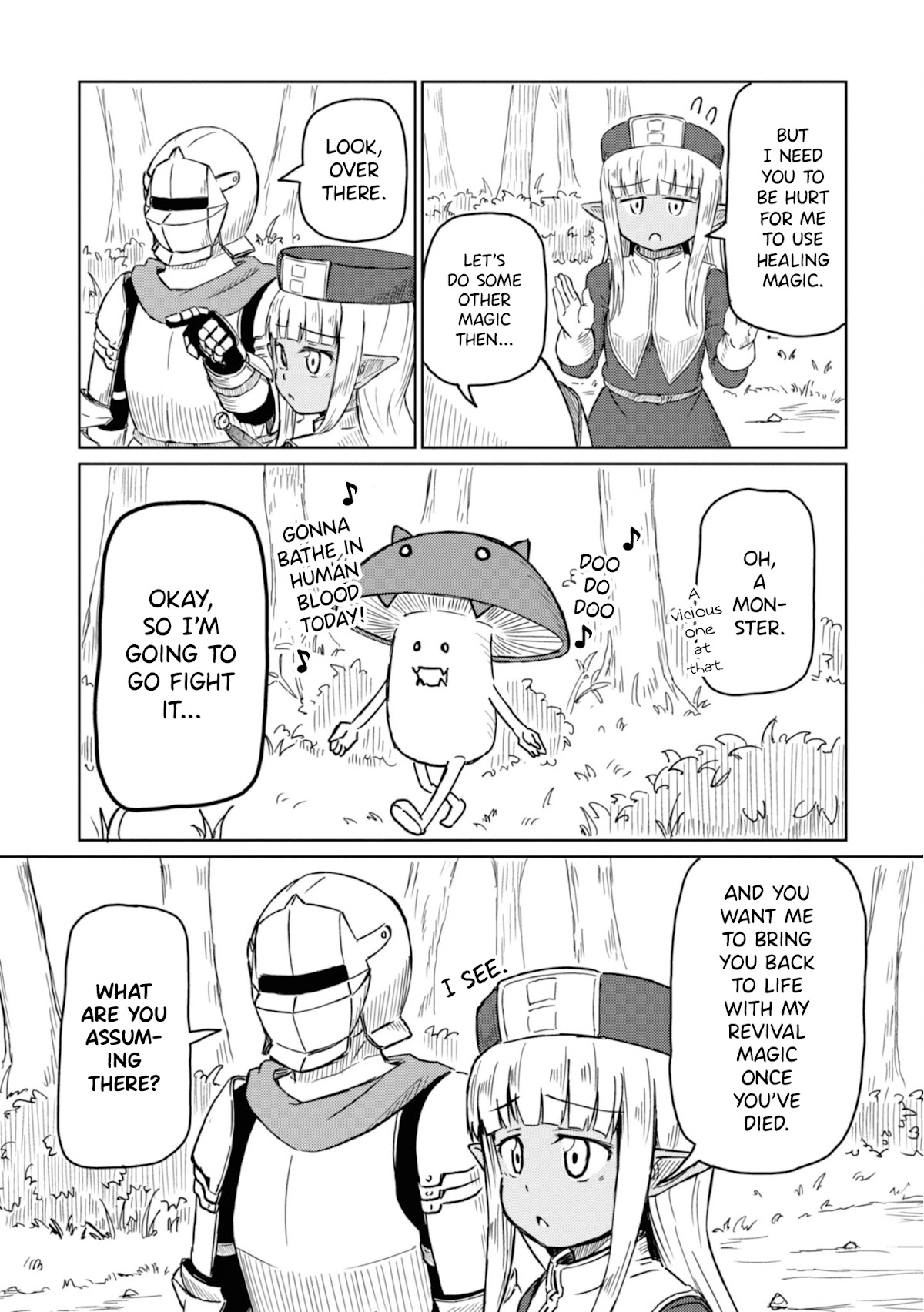 Kono Healer Mendokusai chapter 5 page 7