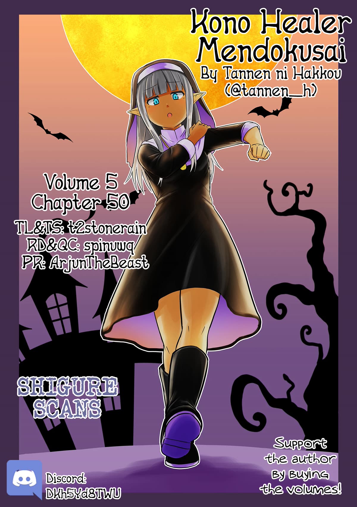 Kono Healer Mendokusai chapter 50 page 1