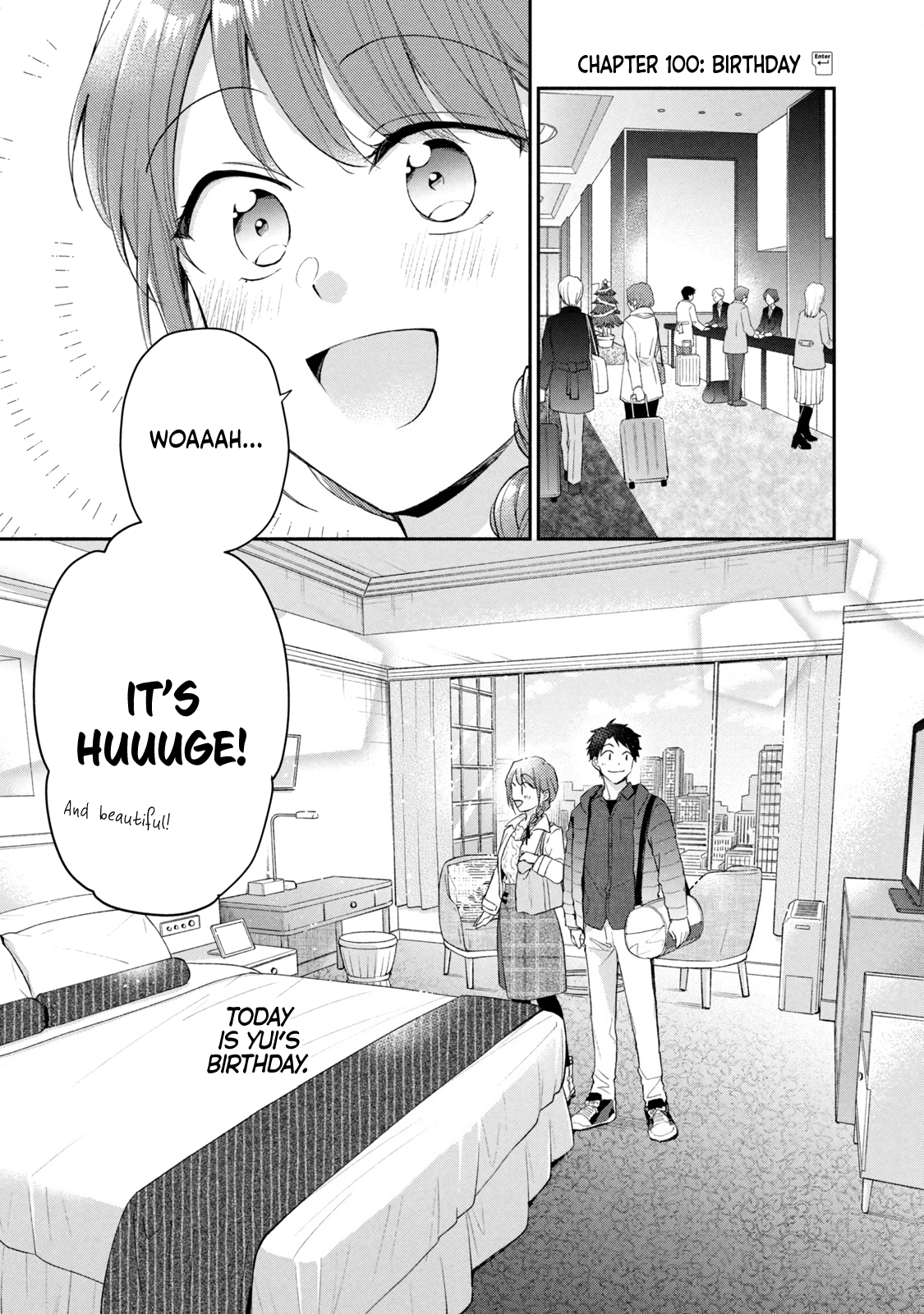 Kono Kaisha ni Suki na Hito ga Imasu chapter 100 page 1