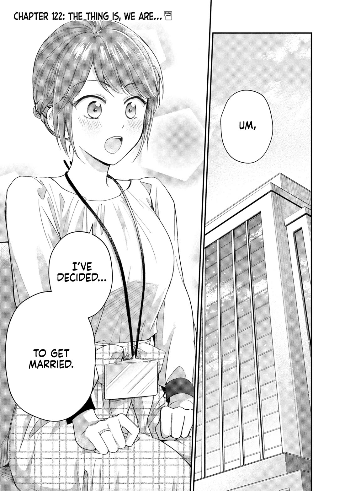 Kono Kaisha ni Suki na Hito ga Imasu chapter 122 page 1