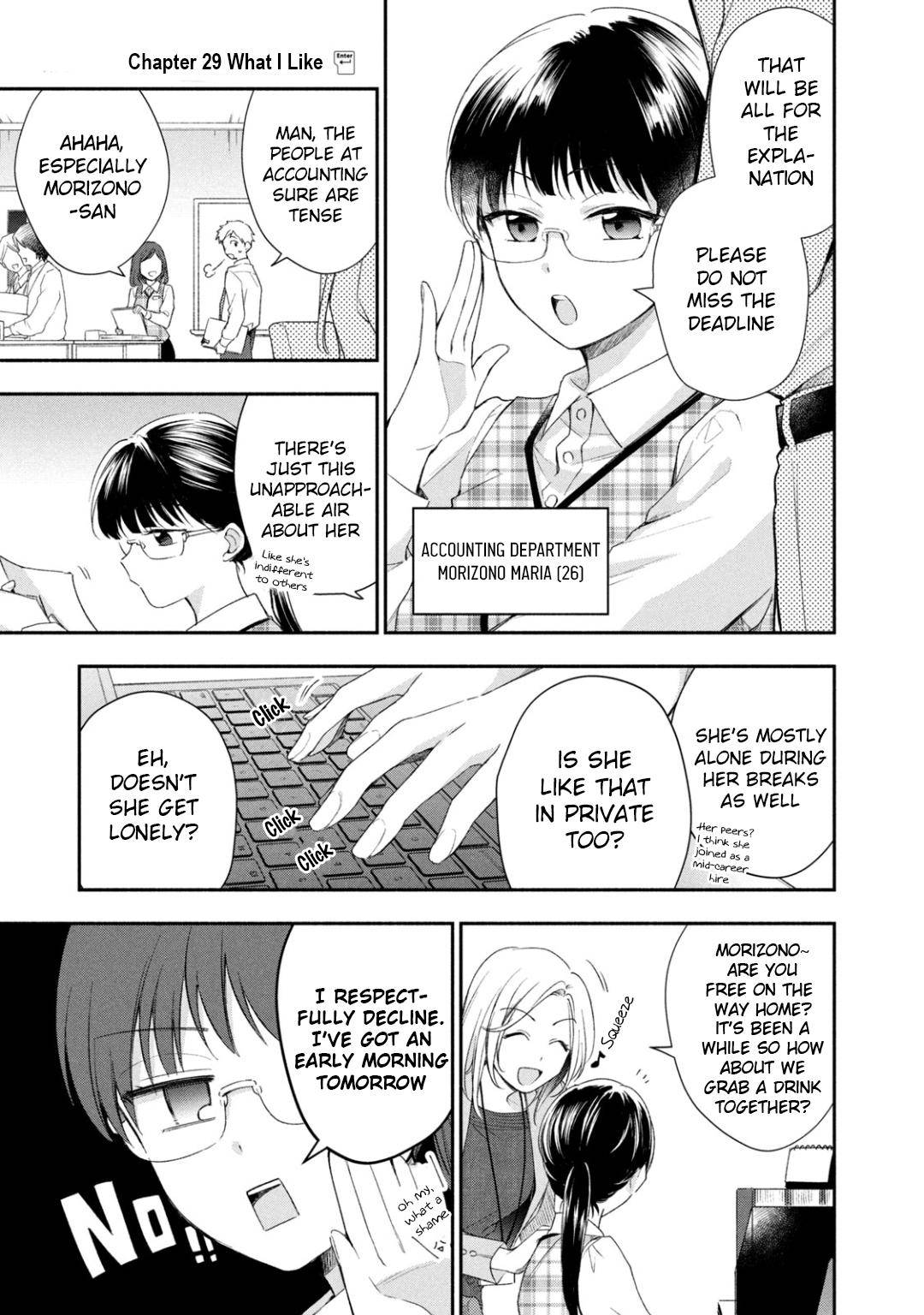 Kono Kaisha ni Suki na Hito ga Imasu chapter 29 page 1