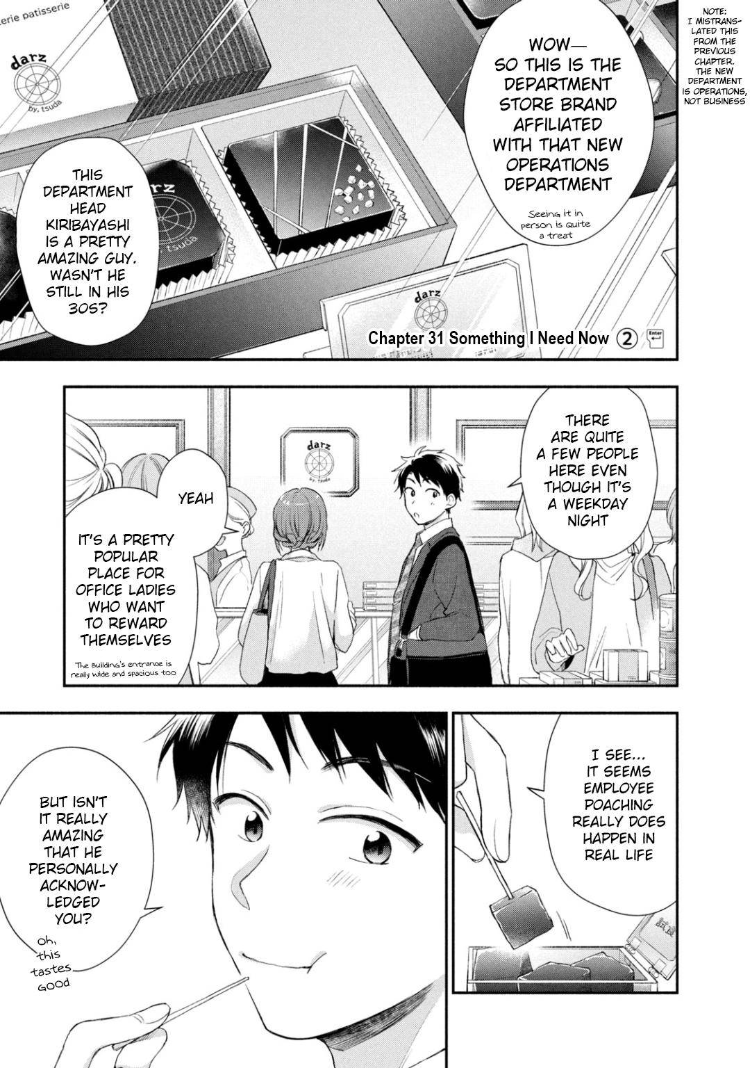 Kono Kaisha ni Suki na Hito ga Imasu chapter 31 page 1