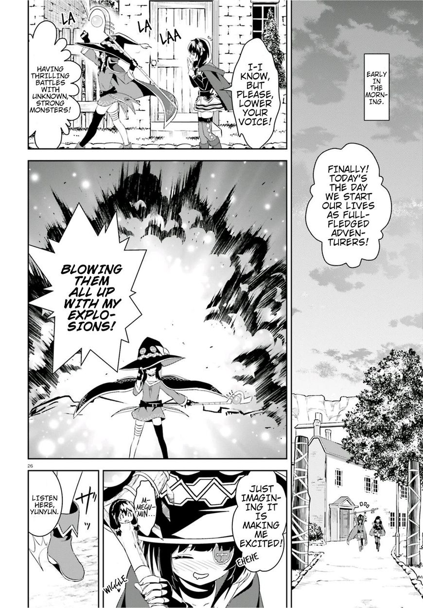 Kono Subarashii Sekai ni Bakuen wo! chapter 14 page 24