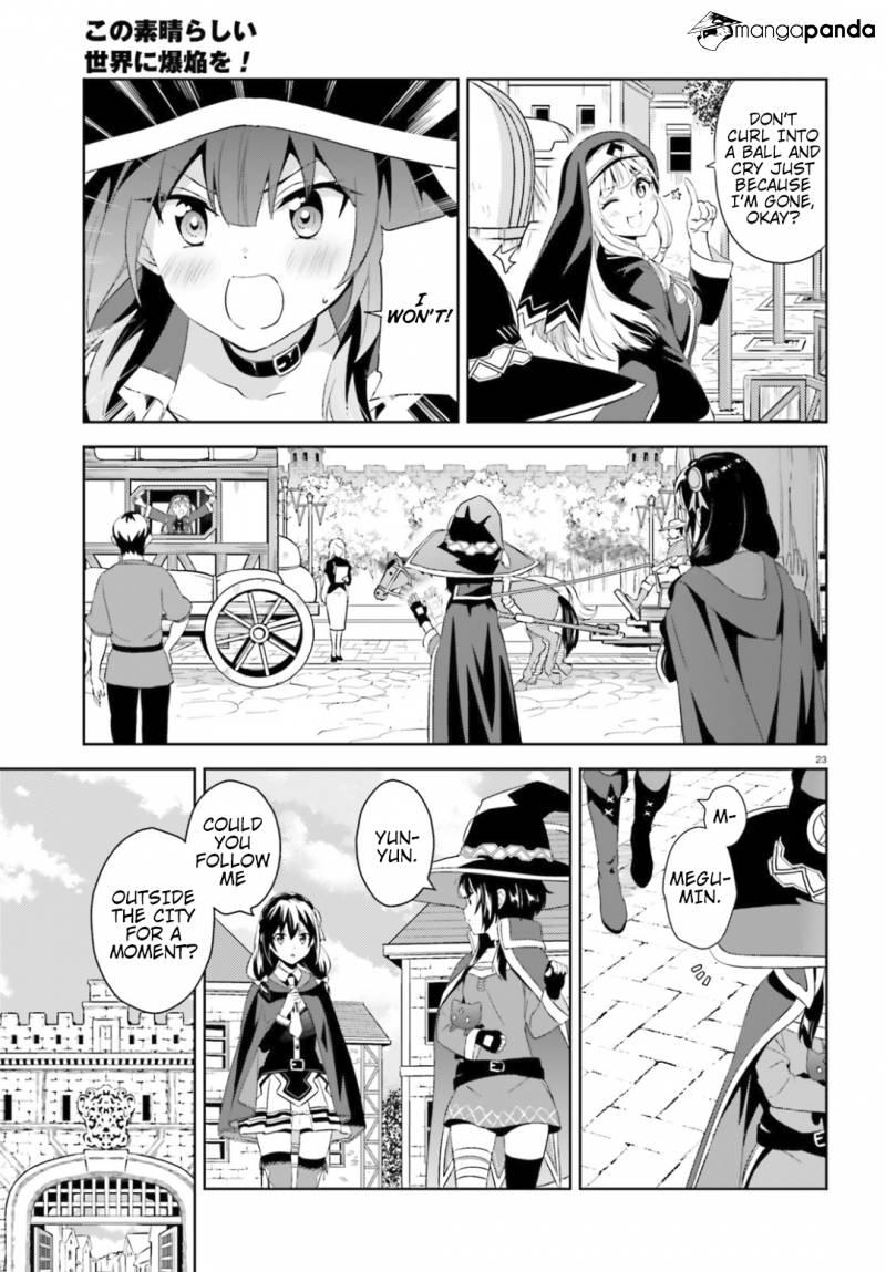 Kono Subarashii Sekai ni Bakuen wo! chapter 20 page 21