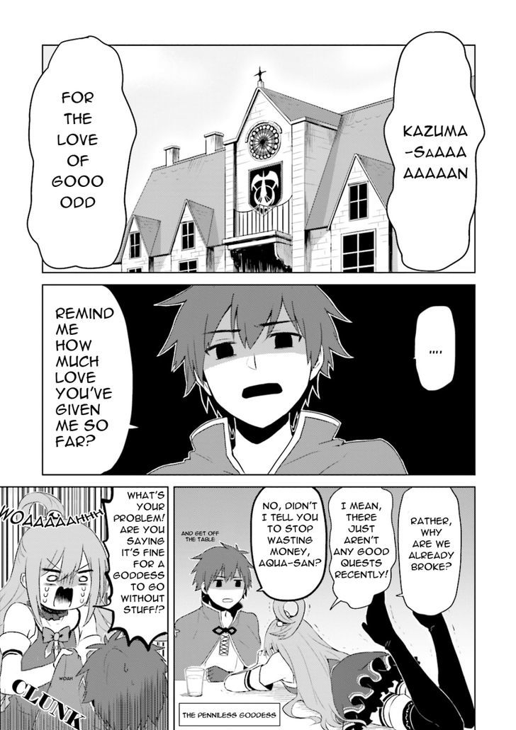 Kono Subarashii Sekai ni Nichijou wo! chapter 1 page 3