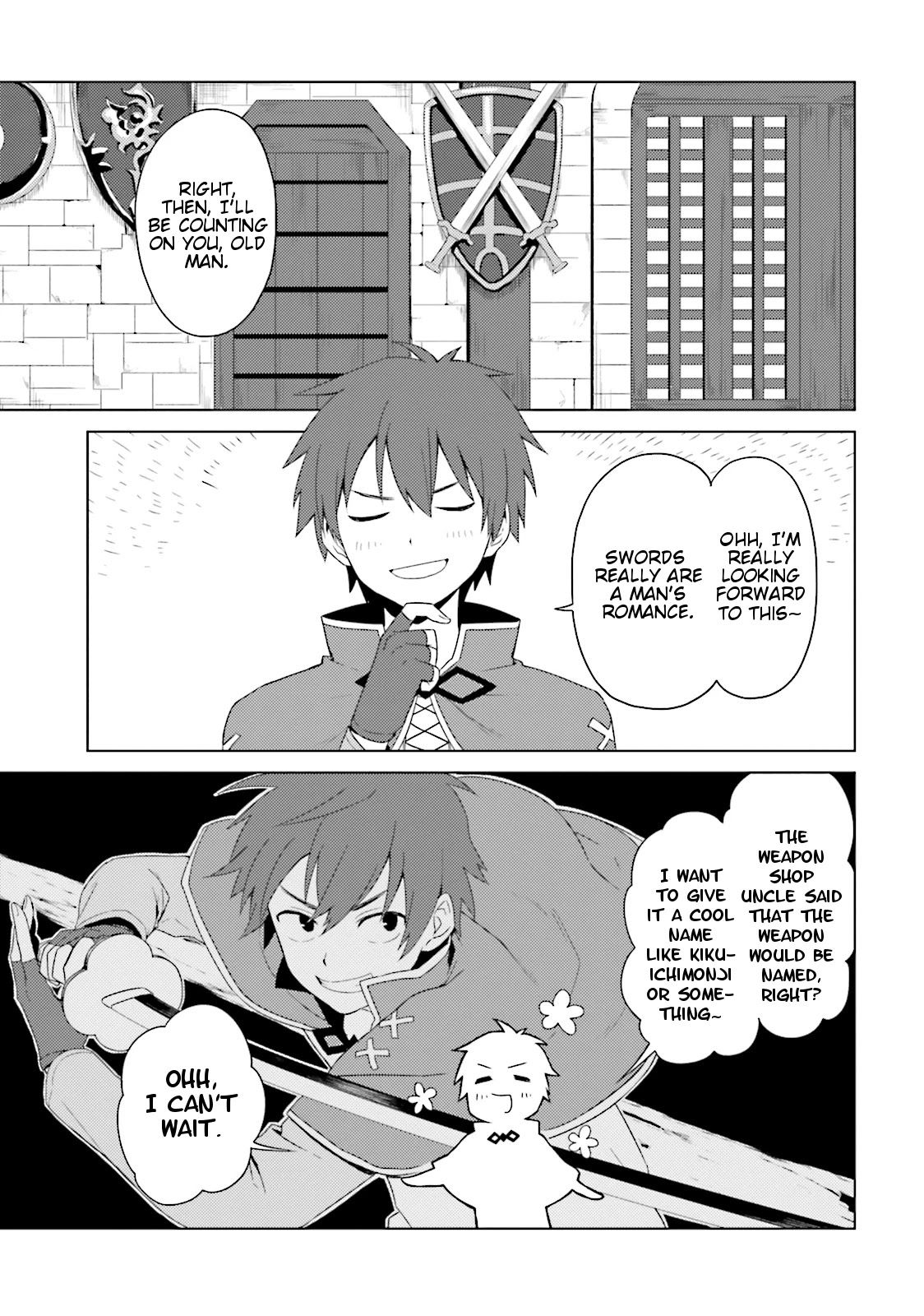 Kono Subarashii Sekai ni Nichijou wo! chapter 13 page 1