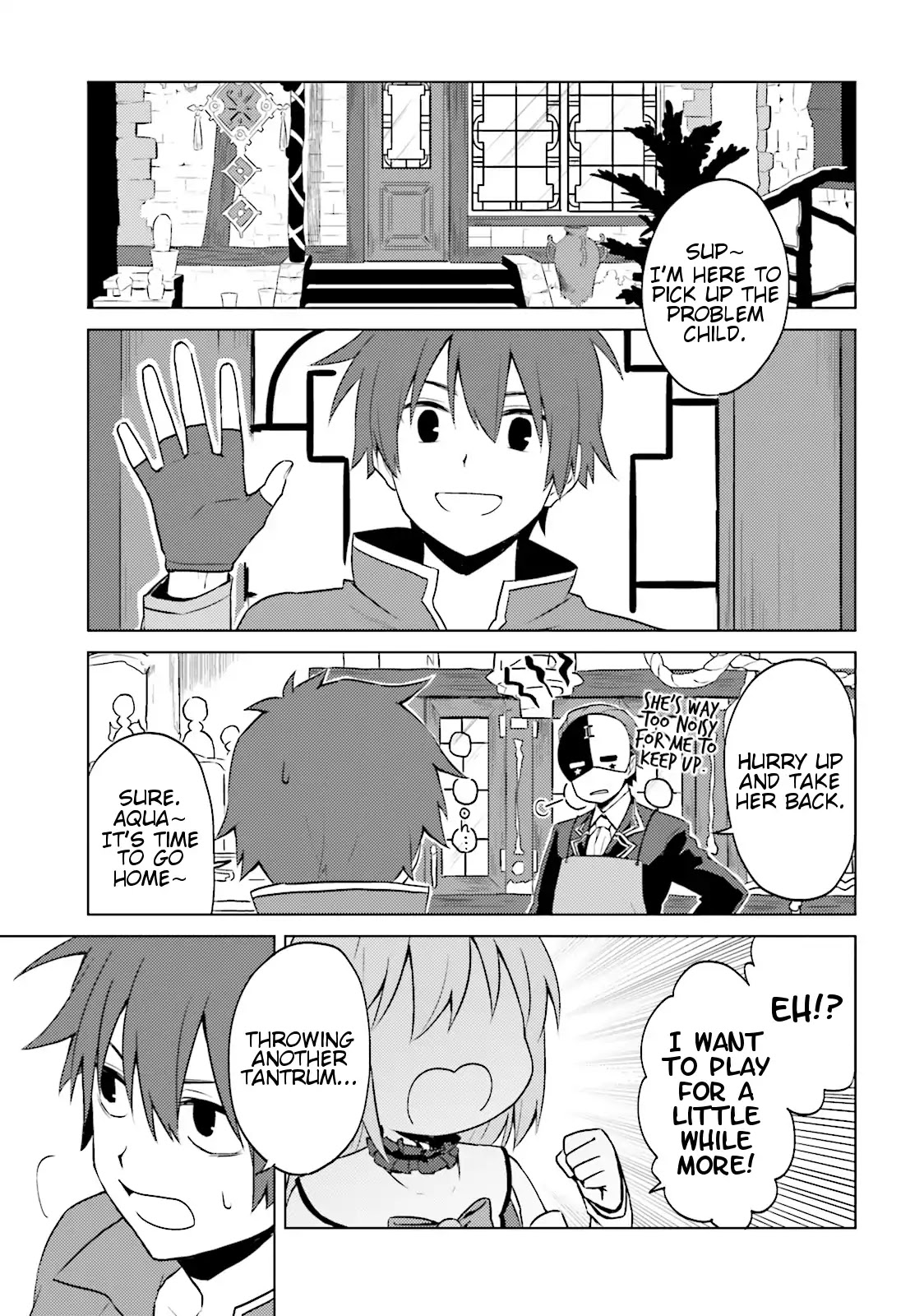 Kono Subarashii Sekai ni Nichijou wo! chapter 17 page 1