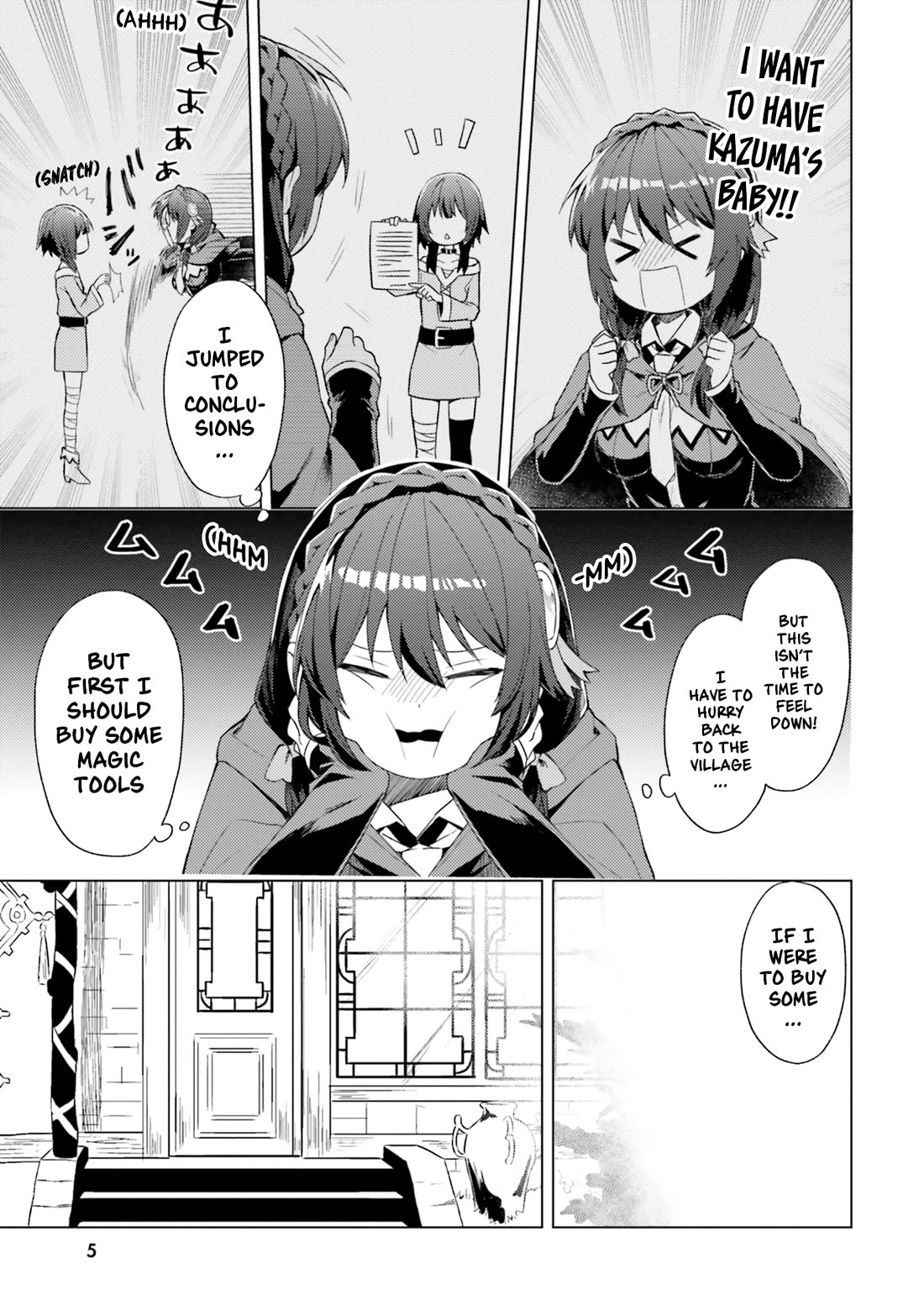 Kono Subarashii Sekai ni Nichijou wo! chapter 22 page 5