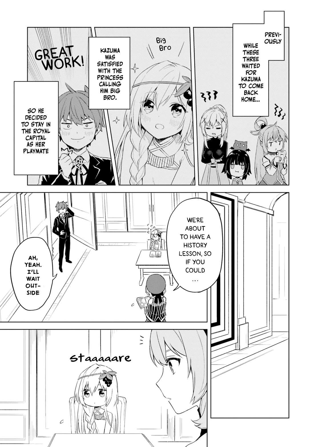 Kono Subarashii Sekai ni Nichijou wo! chapter 30 page 2