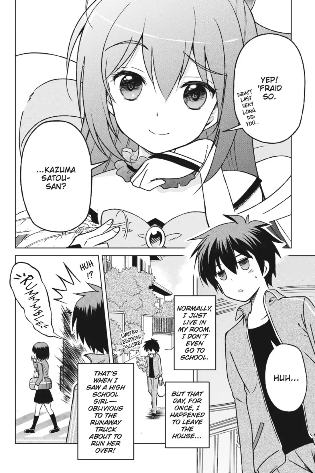Kono Subarashii Sekai ni Shukufuku o! chapter 1 page 10