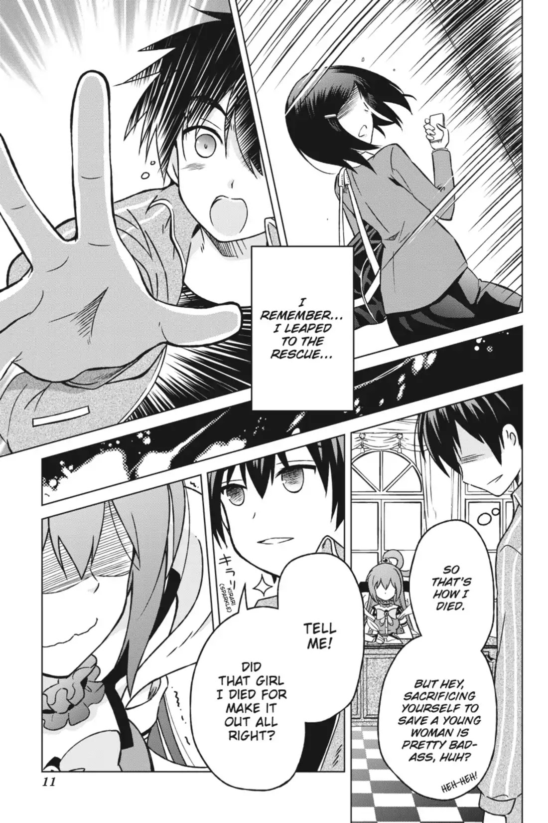 Kono Subarashii Sekai ni Shukufuku o! chapter 1 page 11