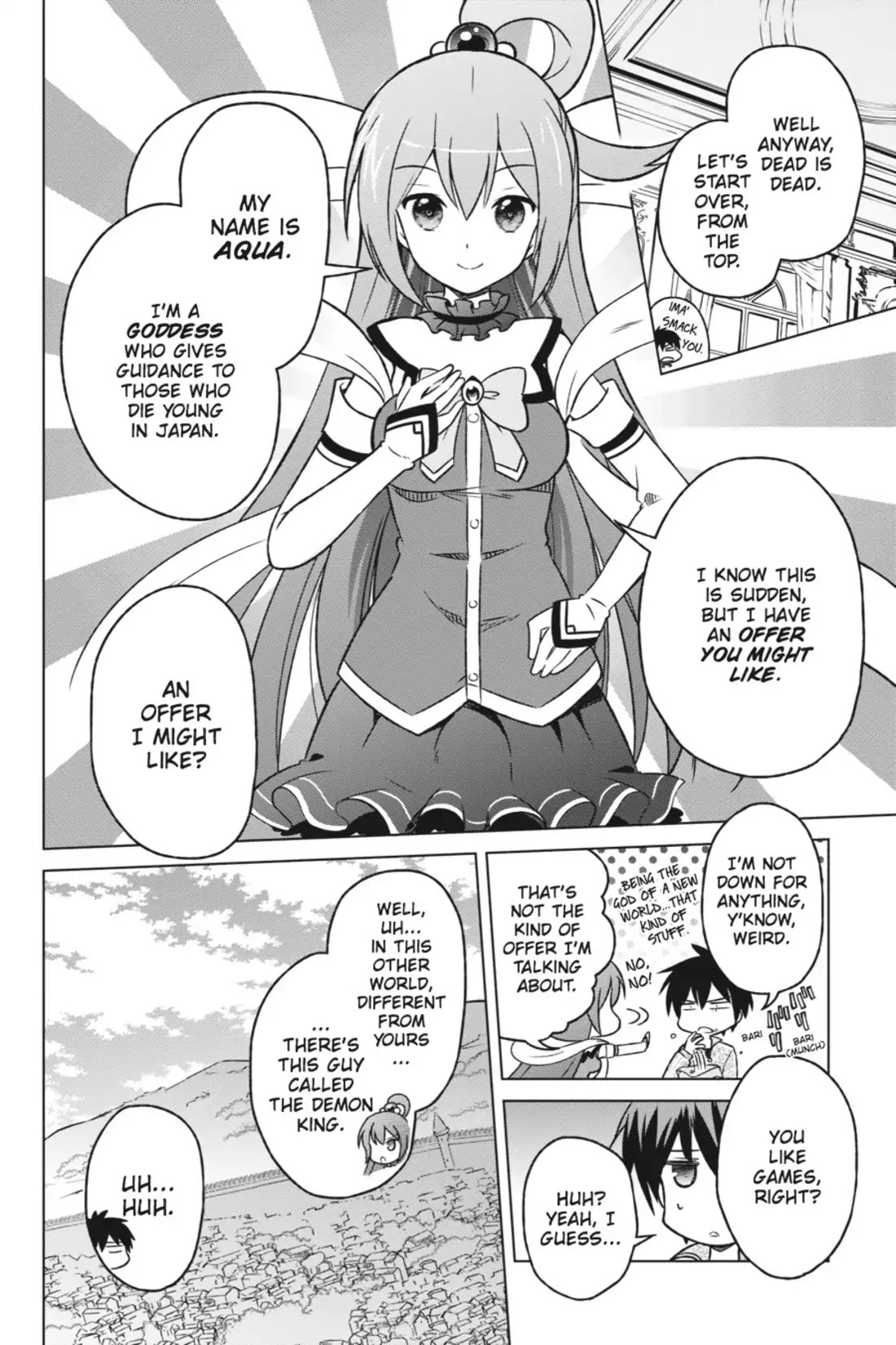 Kono Subarashii Sekai ni Shukufuku o! chapter 1 page 14