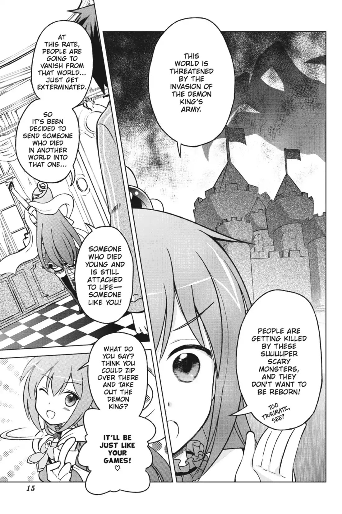Kono Subarashii Sekai ni Shukufuku o! chapter 1 page 15