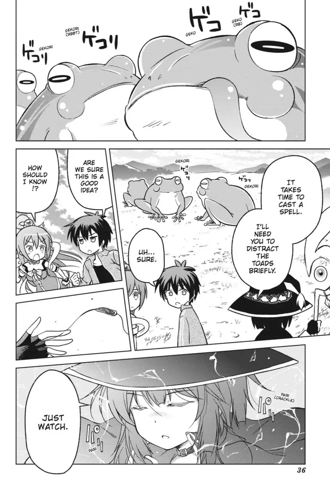 Kono Subarashii Sekai ni Shukufuku o! chapter 1 page 36