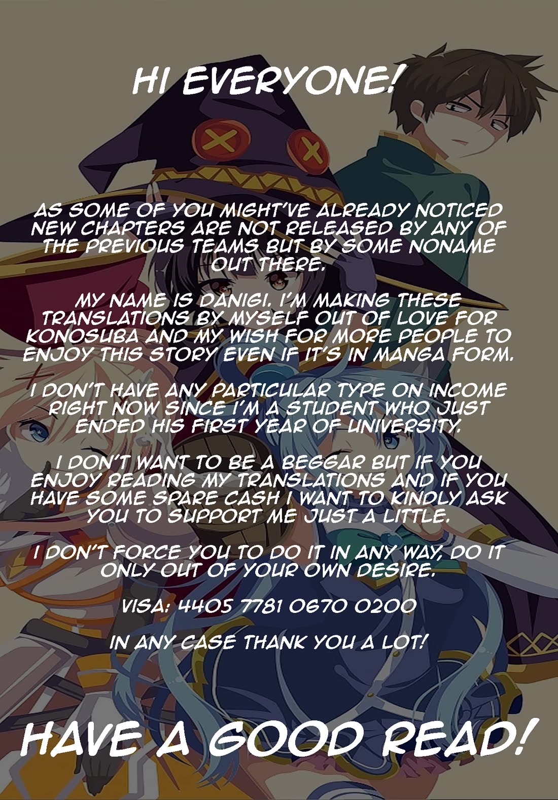 Kono Subarashii Sekai ni Shukufuku o! chapter 104 page 2