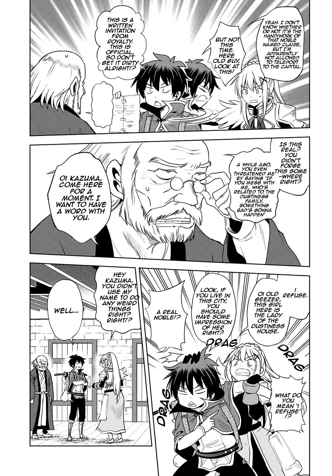 Kono Subarashii Sekai ni Shukufuku o! chapter 104 page 22