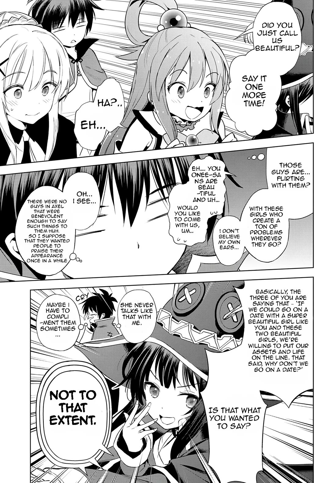 Kono Subarashii Sekai ni Shukufuku o! chapter 107 page 8