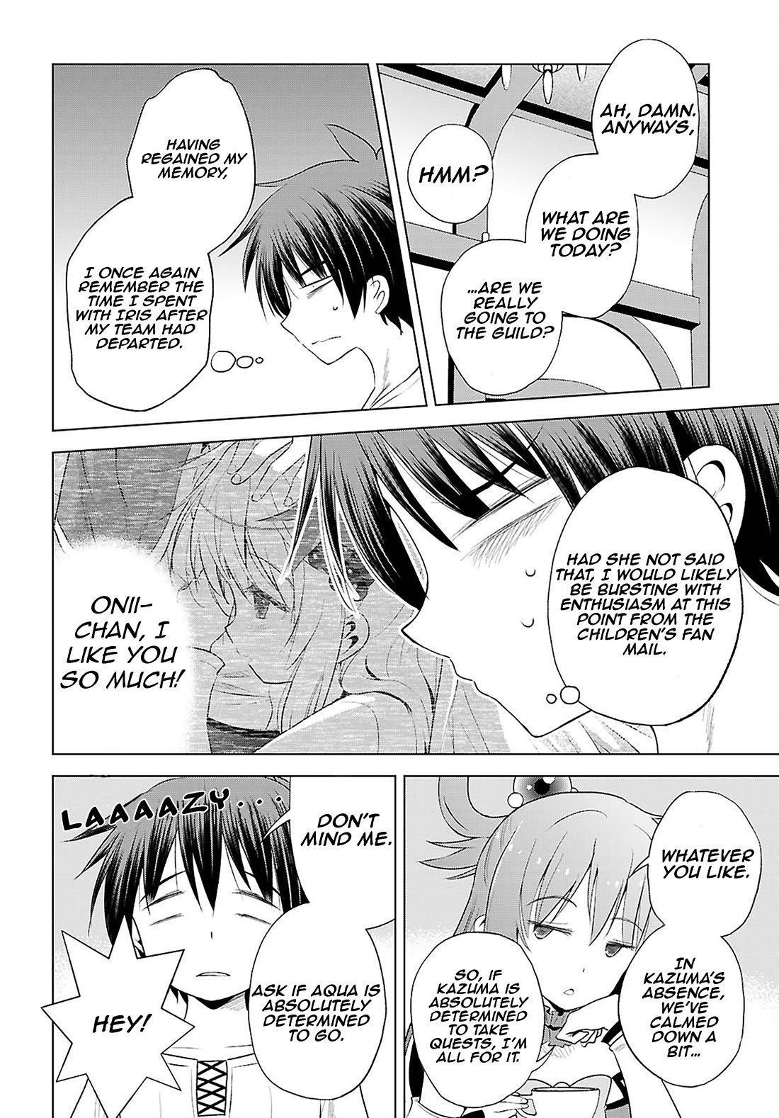 Kono Subarashii Sekai ni Shukufuku o! chapter 122 page 17