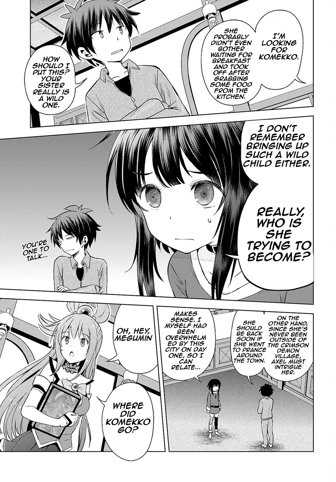 Kono Subarashii Sekai ni Shukufuku o! chapter 129 page 12