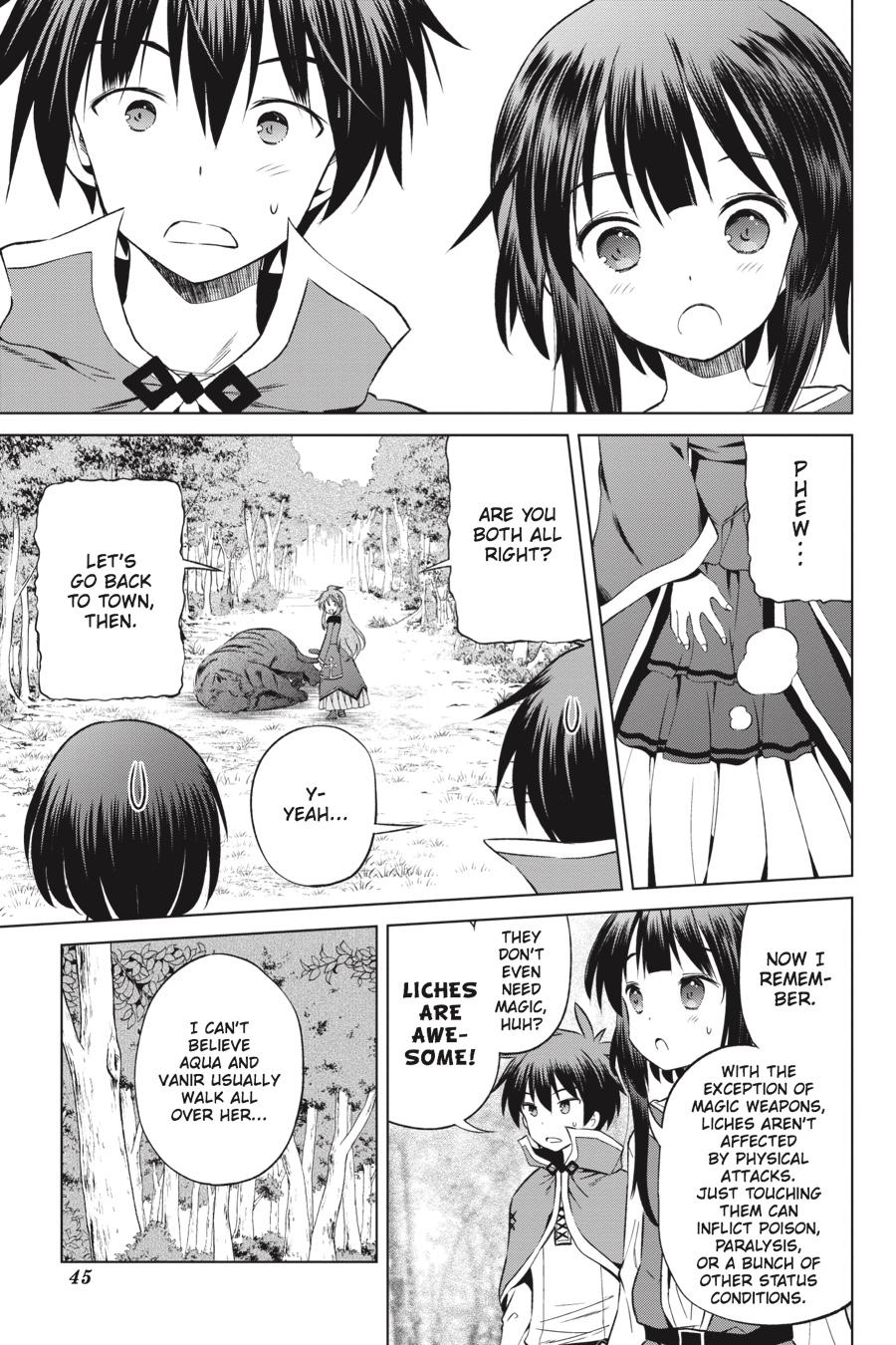 Kono Subarashii Sekai ni Shukufuku o! chapter 38 page 19