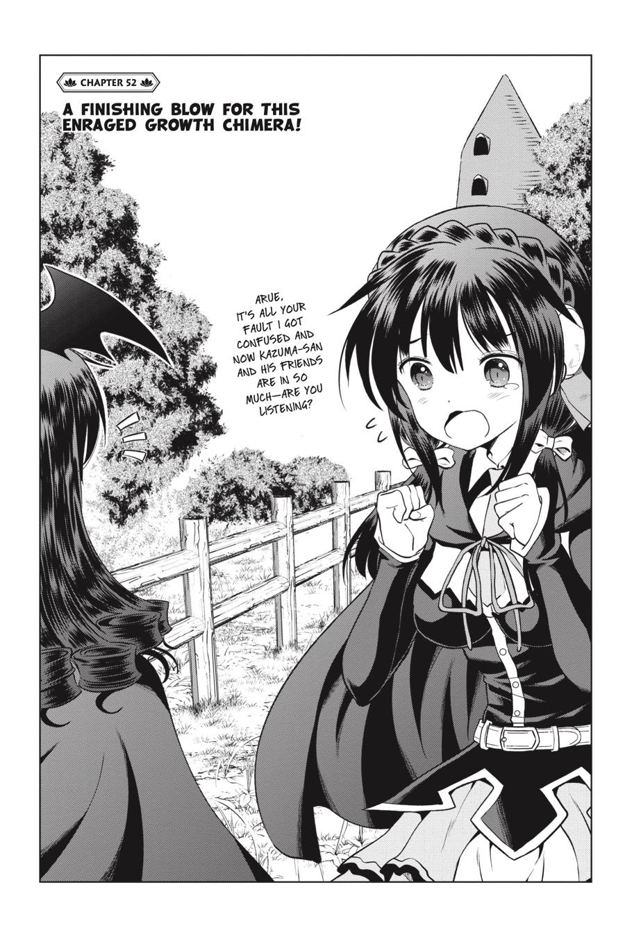 Kono Subarashii Sekai ni Shukufuku o! chapter 52 page 1