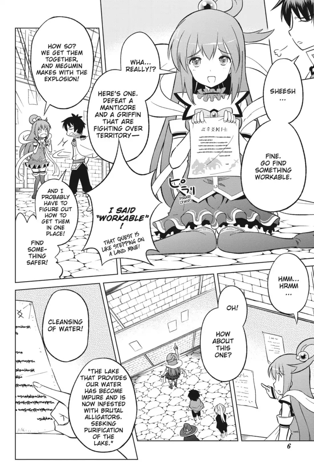 Kono Subarashii Sekai ni Shukufuku o! chapter 6 page 7