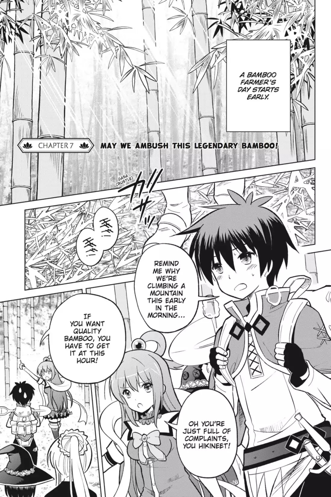 Kono Subarashii Sekai ni Shukufuku o! chapter 7 page 1