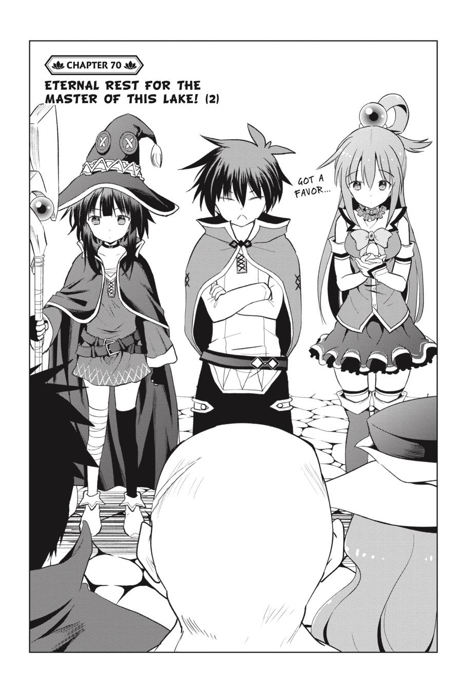 Kono Subarashii Sekai ni Shukufuku o! chapter 70 page 1