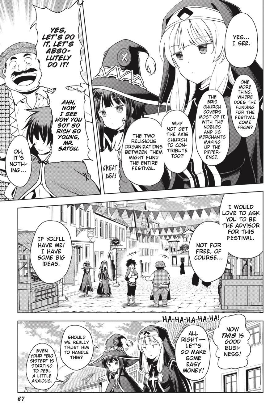 Kono Subarashii Sekai ni Shukufuku o! chapter 82 page 21