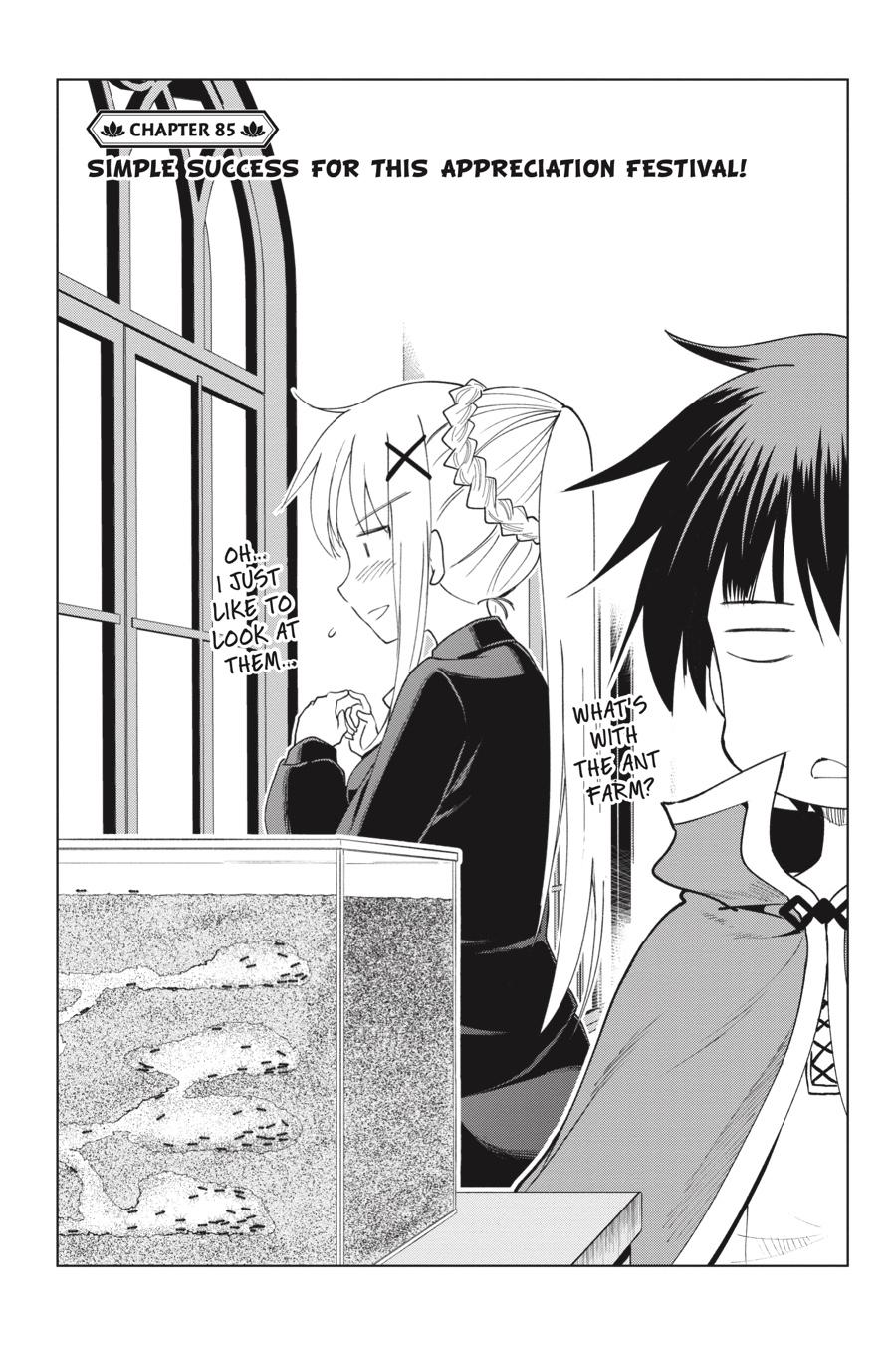 Kono Subarashii Sekai ni Shukufuku o! chapter 85 page 1