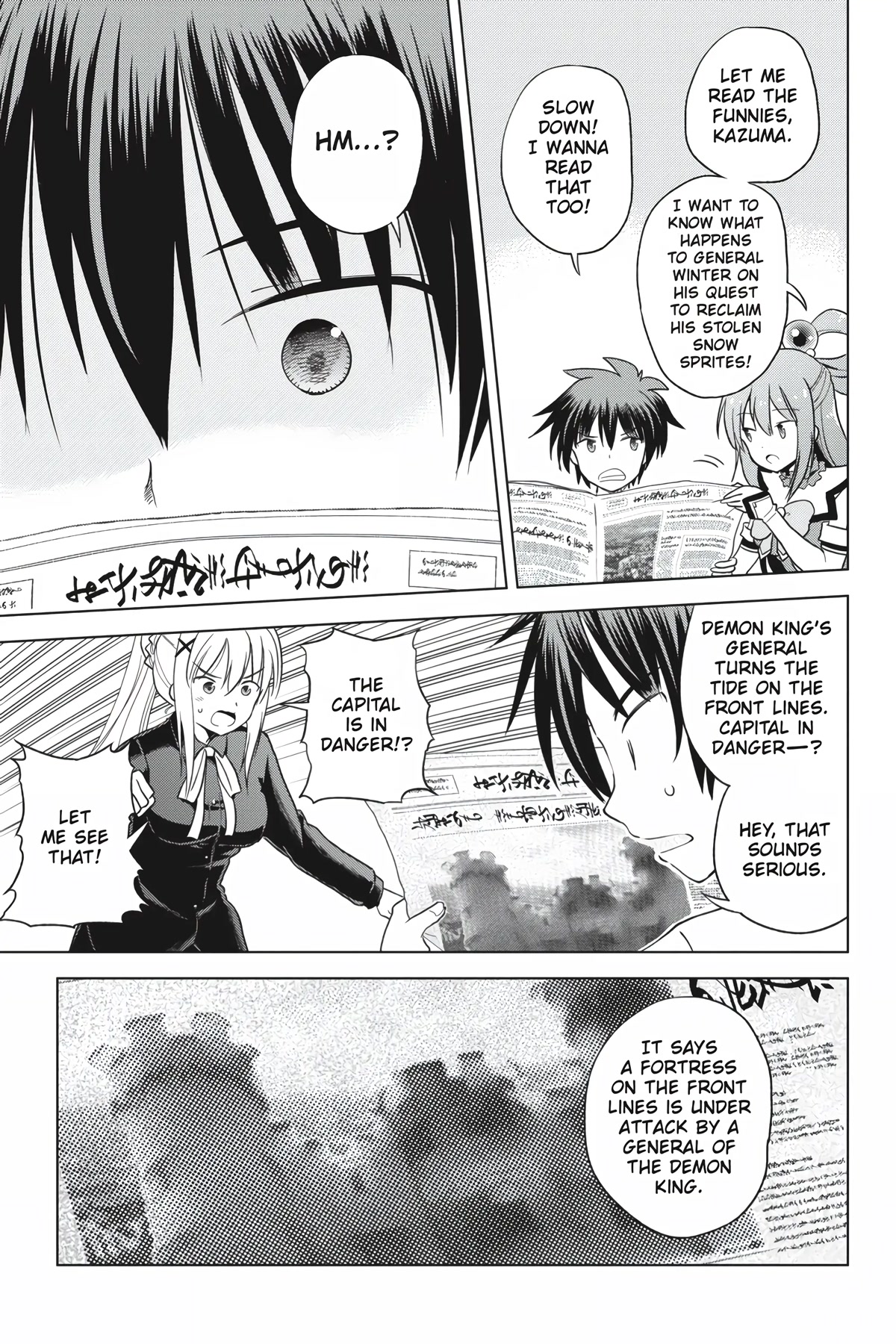 Kono Subarashii Sekai ni Shukufuku o! chapter 92 page 9