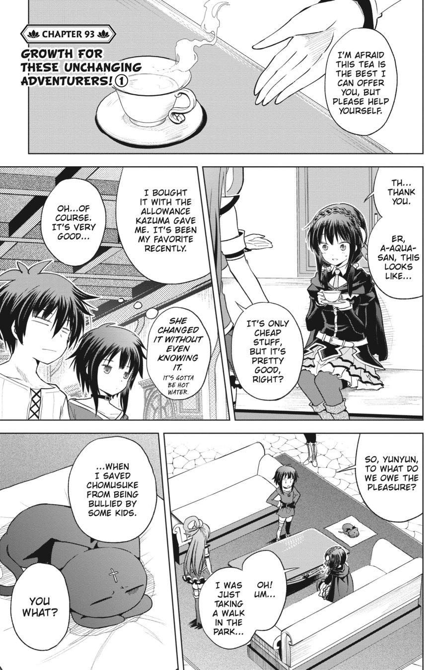 Kono Subarashii Sekai ni Shukufuku o! chapter 93 page 4