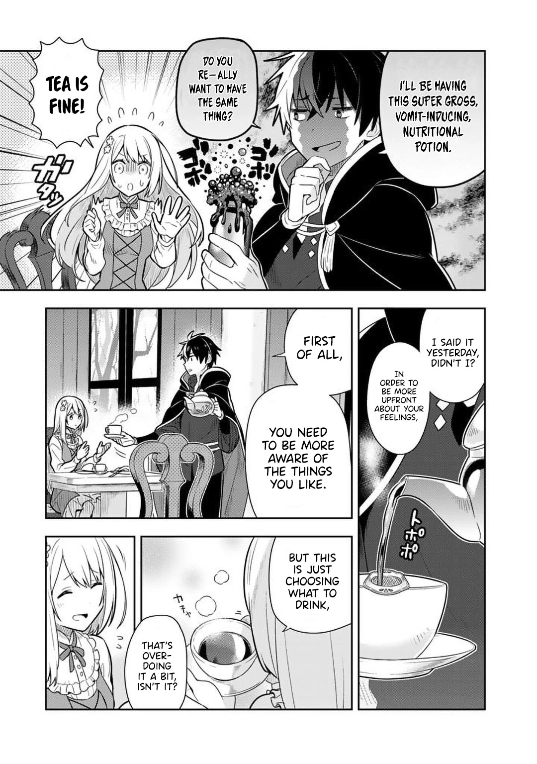 Konyaku Haki Sareta Reijo Wo Hirotta Ore Ga, Ikenai Koto Wo Oshiekomu Oishi Mono Wo Tabesasete Oshare Wo Sasete, Sekaichi Shiawasena Shojo Ni Produce! chapter 10 page 3