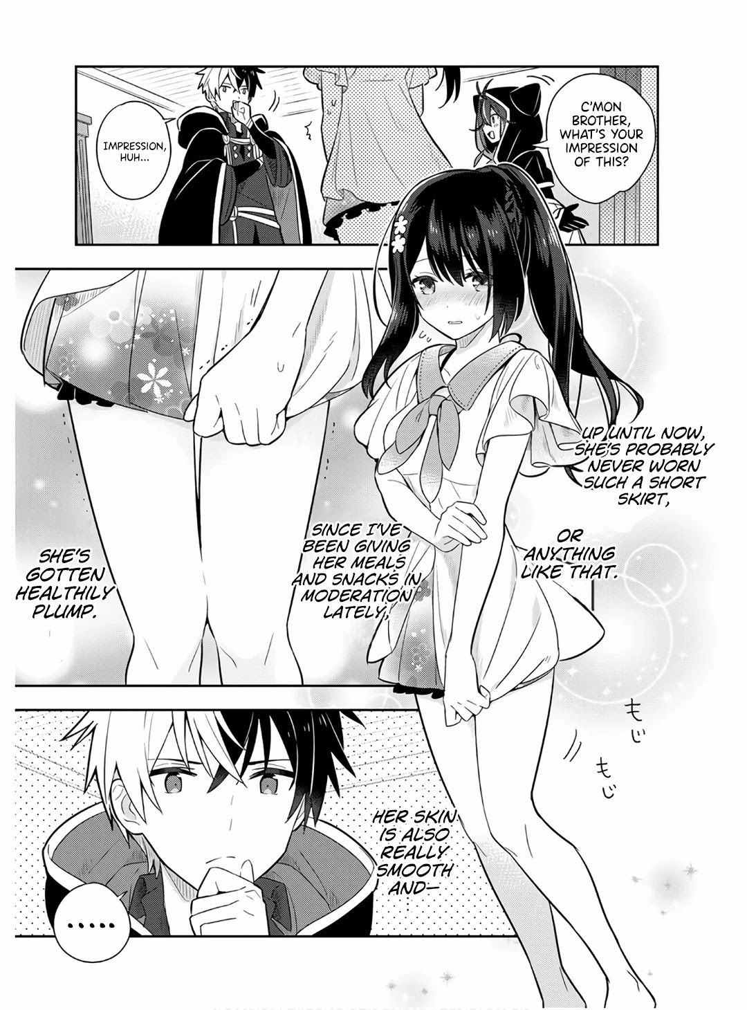 Konyaku Haki Sareta Reijo Wo Hirotta Ore Ga, Ikenai Koto Wo Oshiekomu Oishi Mono Wo Tabesasete Oshare Wo Sasete, Sekaichi Shiawasena Shojo Ni Produce! chapter 12 page 7