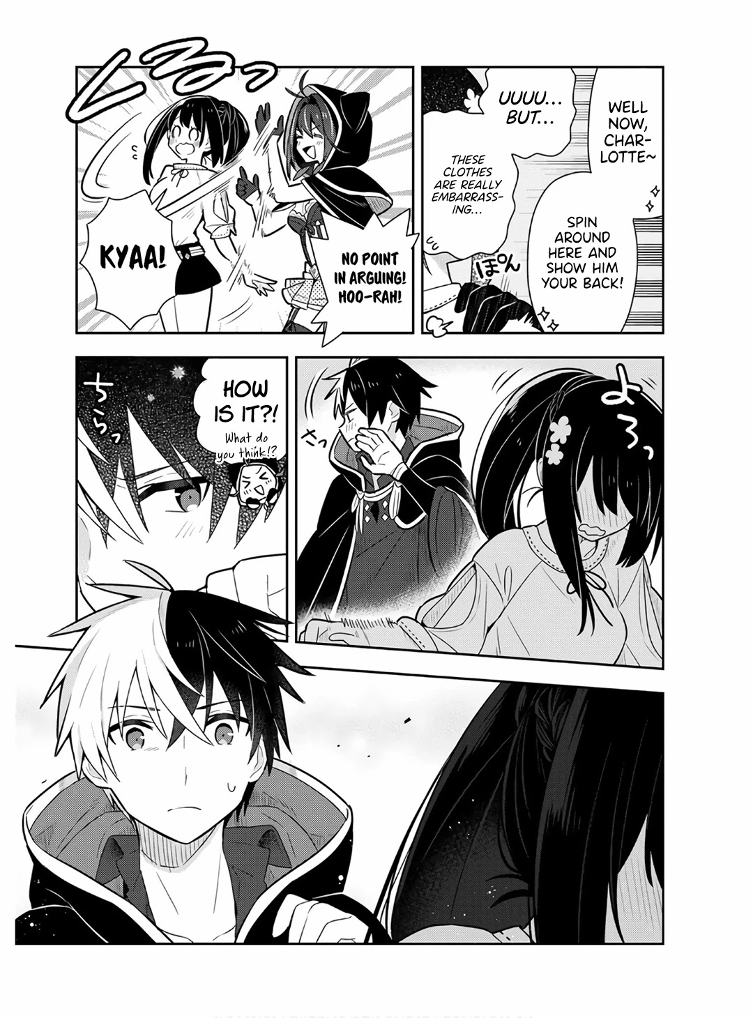 Konyaku Haki Sareta Reijo Wo Hirotta Ore Ga, Ikenai Koto Wo Oshiekomu Oishi Mono Wo Tabesasete Oshare Wo Sasete, Sekaichi Shiawasena Shojo Ni Produce! chapter 13 page 4