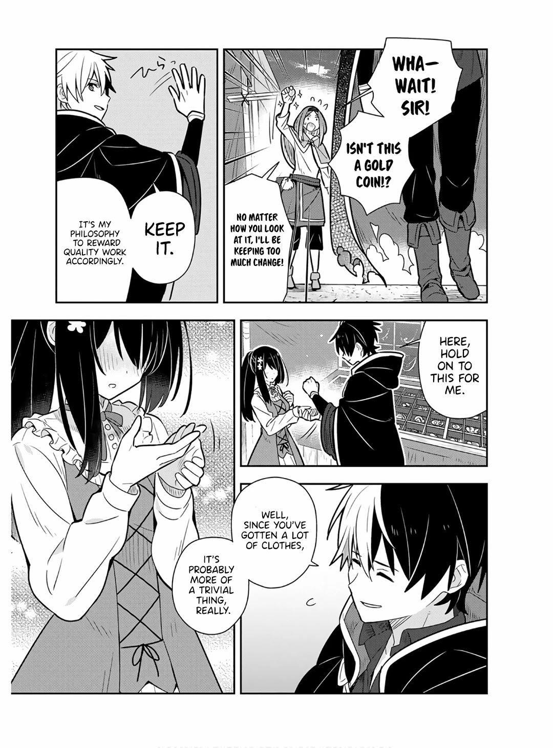 Konyaku Haki Sareta Reijo Wo Hirotta Ore Ga, Ikenai Koto Wo Oshiekomu Oishi Mono Wo Tabesasete Oshare Wo Sasete, Sekaichi Shiawasena Shojo Ni Produce! chapter 15 page 3