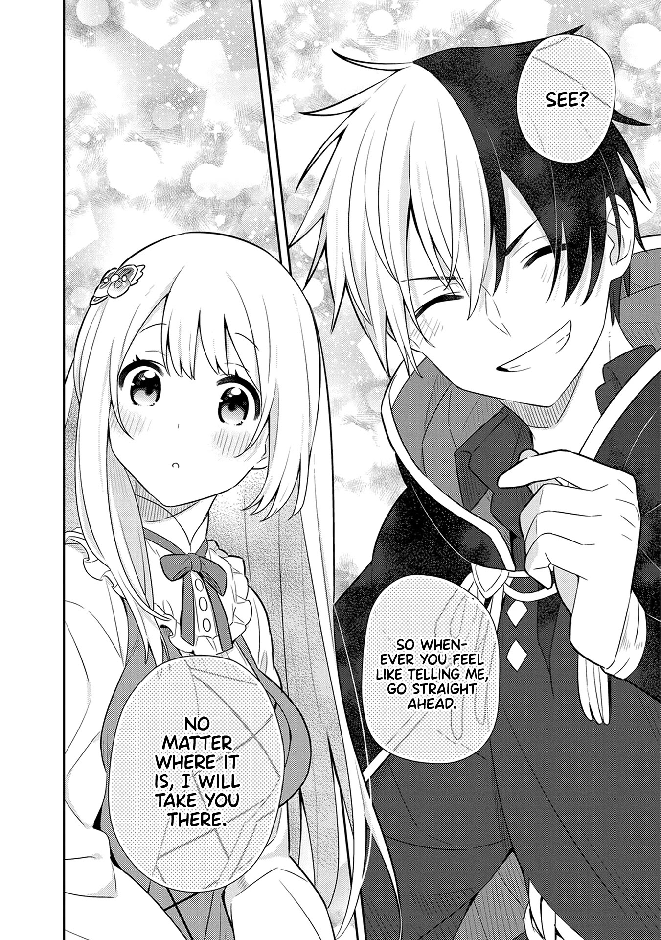 Konyaku Haki Sareta Reijo Wo Hirotta Ore Ga, Ikenai Koto Wo Oshiekomu Oishi Mono Wo Tabesasete Oshare Wo Sasete, Sekaichi Shiawasena Shojo Ni Produce! chapter 23 page 12