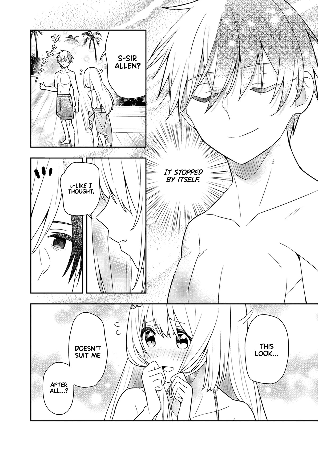 Konyaku Haki Sareta Reijo Wo Hirotta Ore Ga, Ikenai Koto Wo Oshiekomu Oishi Mono Wo Tabesasete Oshare Wo Sasete, Sekaichi Shiawasena Shojo Ni Produce! chapter 24 page 14