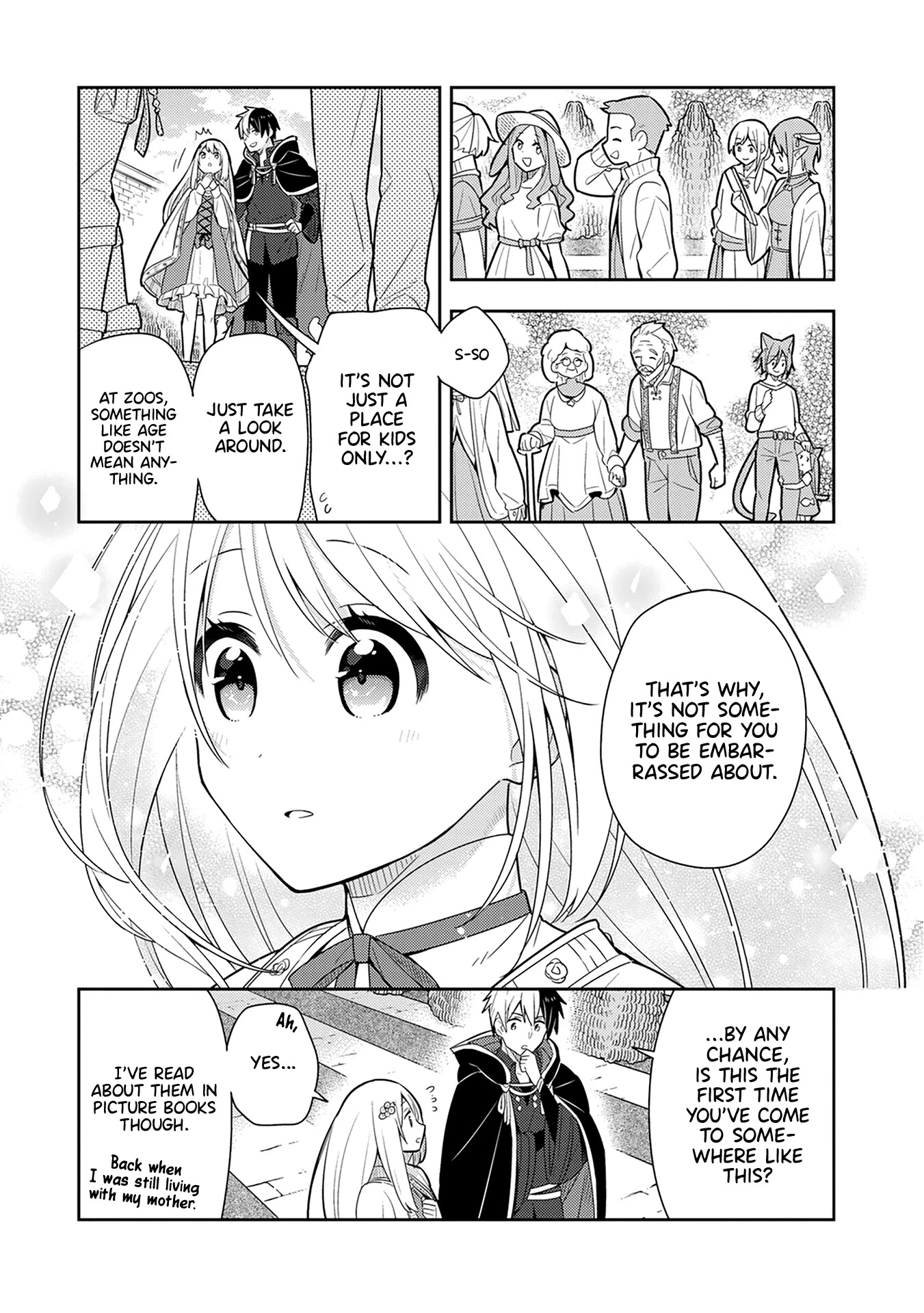 Konyaku Haki Sareta Reijo Wo Hirotta Ore Ga, Ikenai Koto Wo Oshiekomu Oishi Mono Wo Tabesasete Oshare Wo Sasete, Sekaichi Shiawasena Shojo Ni Produce! chapter 25 page 14