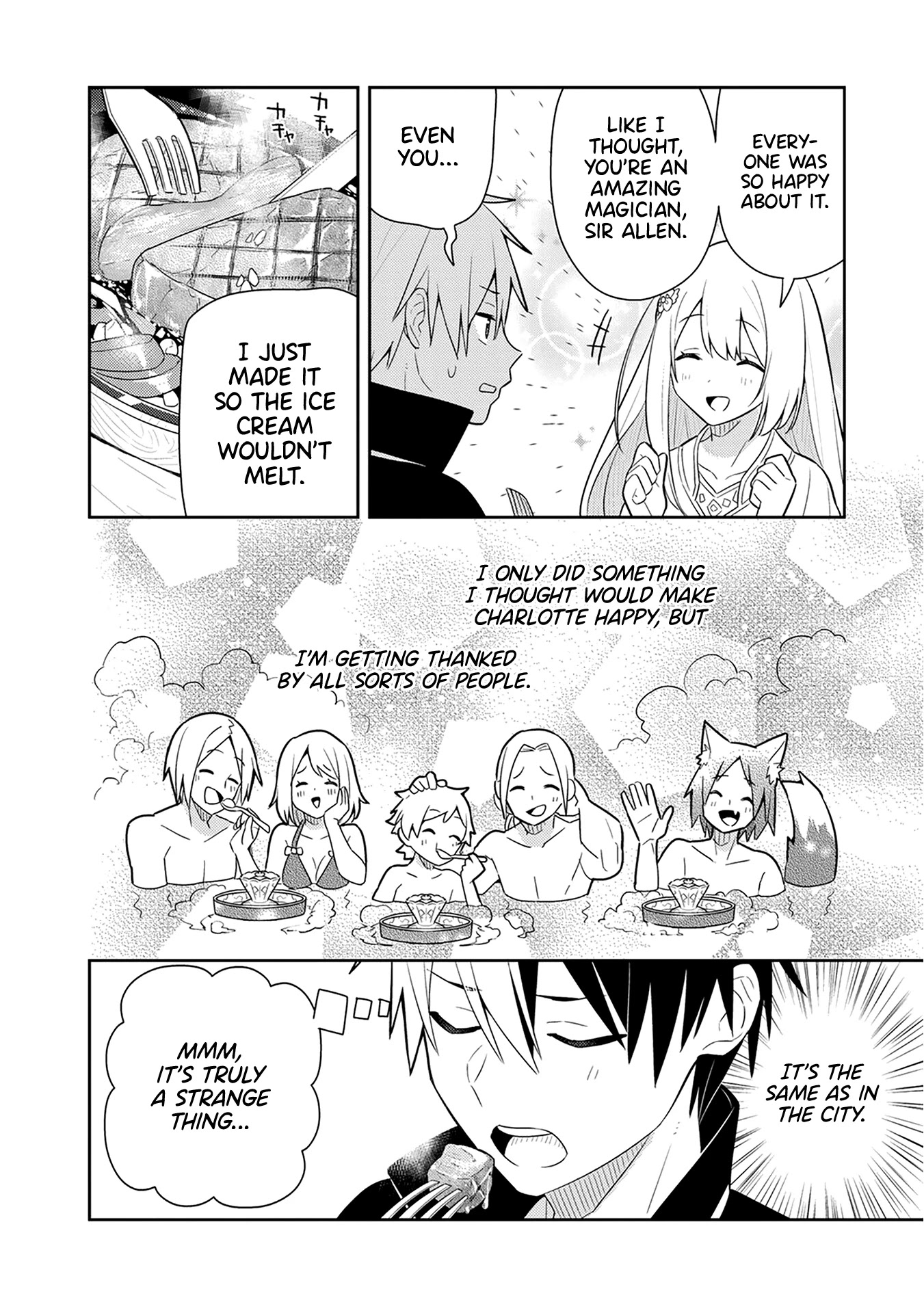 Konyaku Haki Sareta Reijo Wo Hirotta Ore Ga, Ikenai Koto Wo Oshiekomu Oishi Mono Wo Tabesasete Oshare Wo Sasete, Sekaichi Shiawasena Shojo Ni Produce! chapter 25 page 7