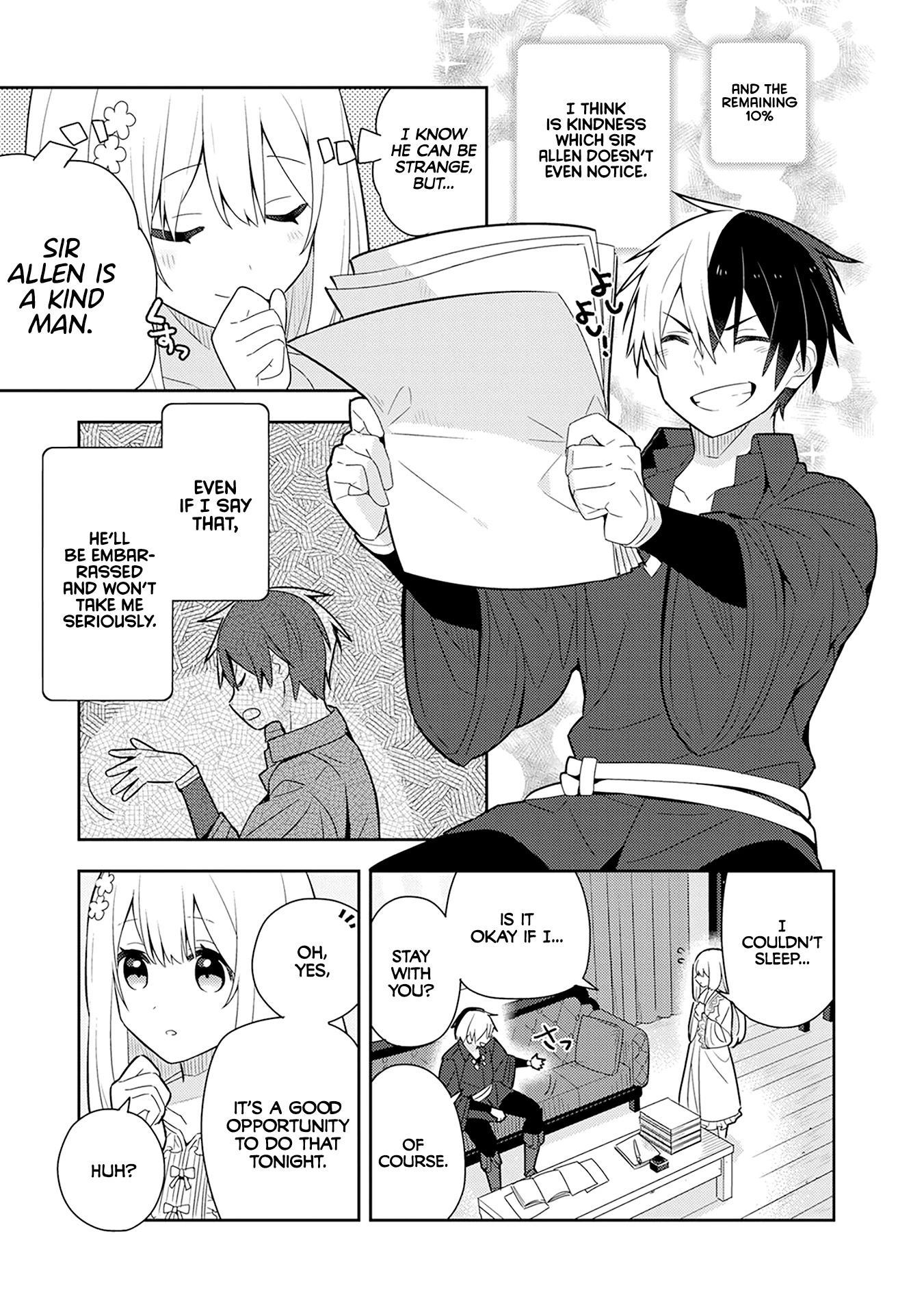 Konyaku Haki Sareta Reijo Wo Hirotta Ore Ga, Ikenai Koto Wo Oshiekomu Oishi Mono Wo Tabesasete Oshare Wo Sasete, Sekaichi Shiawasena Shojo Ni Produce! chapter 31 page 9