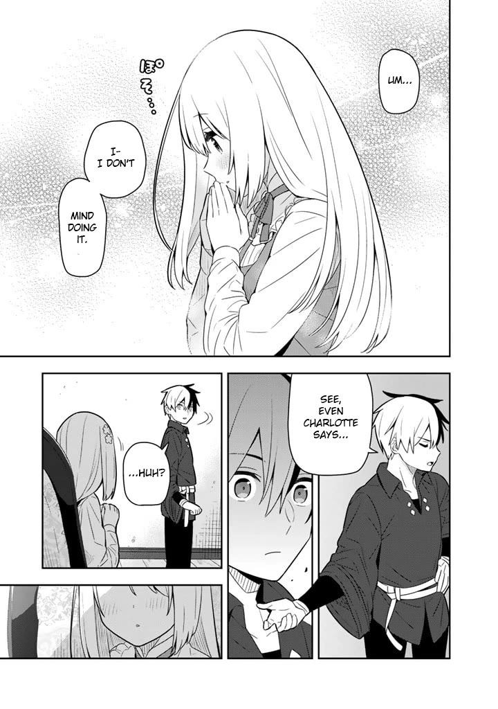Konyaku Haki Sareta Reijo Wo Hirotta Ore Ga, Ikenai Koto Wo Oshiekomu Oishi Mono Wo Tabesasete Oshare Wo Sasete, Sekaichi Shiawasena Shojo Ni Produce! chapter 35 page 10