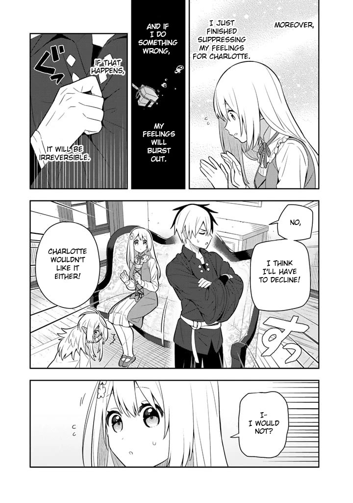 Konyaku Haki Sareta Reijo Wo Hirotta Ore Ga, Ikenai Koto Wo Oshiekomu Oishi Mono Wo Tabesasete Oshare Wo Sasete, Sekaichi Shiawasena Shojo Ni Produce! chapter 35 page 8