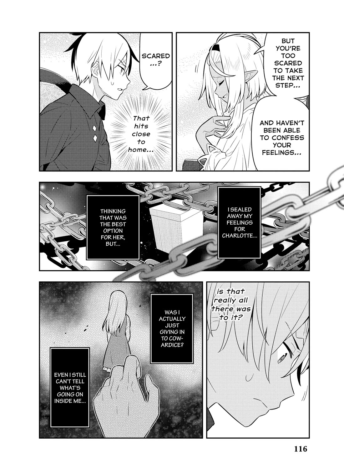 Konyaku Haki Sareta Reijo Wo Hirotta Ore Ga, Ikenai Koto Wo Oshiekomu Oishi Mono Wo Tabesasete Oshare Wo Sasete, Sekaichi Shiawasena Shojo Ni Produce! chapter 36 page 2