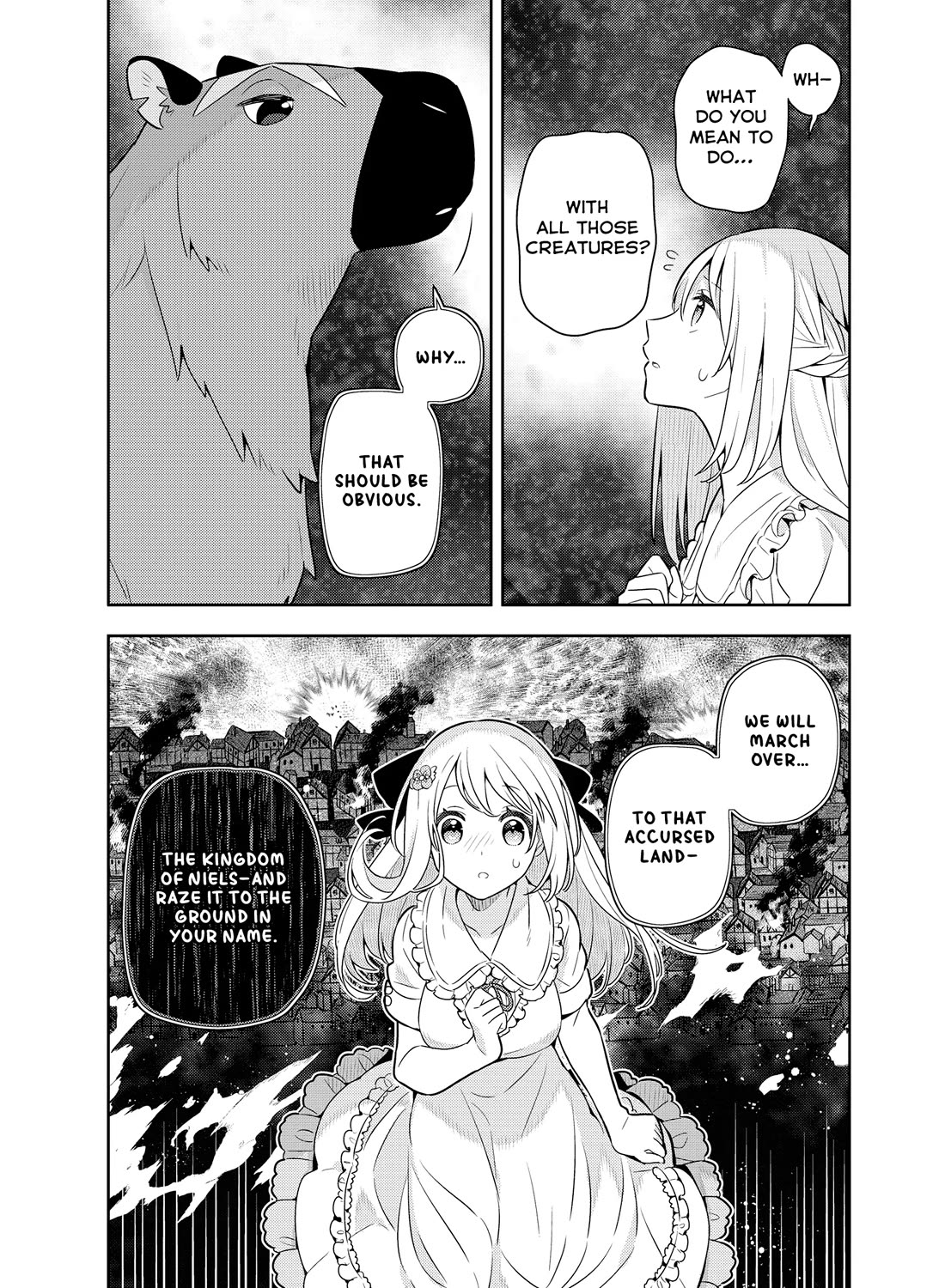 Konyaku Haki Sareta Reijo Wo Hirotta Ore Ga, Ikenai Koto Wo Oshiekomu Oishi Mono Wo Tabesasete Oshare Wo Sasete, Sekaichi Shiawasena Shojo Ni Produce! chapter 39 page 21